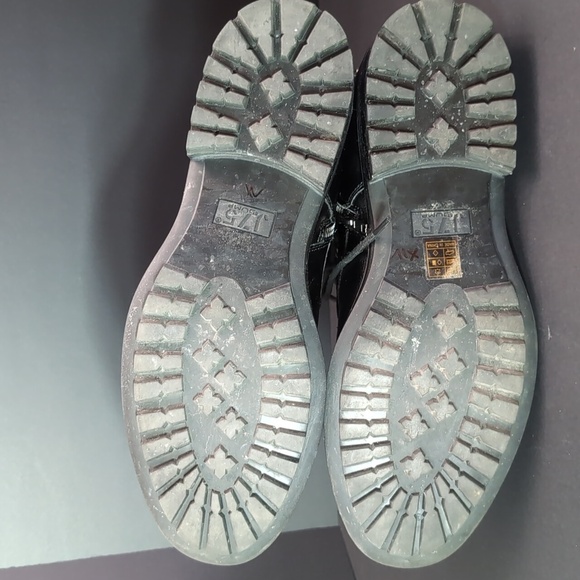 J75 Jump Mens Black Leather Combat boots,Size 12. - Picture 10 of 12